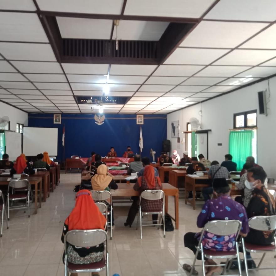 Monitoring dan Evaluasi Kelembagaan Tingkat Kalurahan Hargorejo